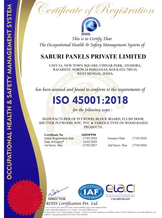 ISO 45001:2018 — Health and Safety Management System