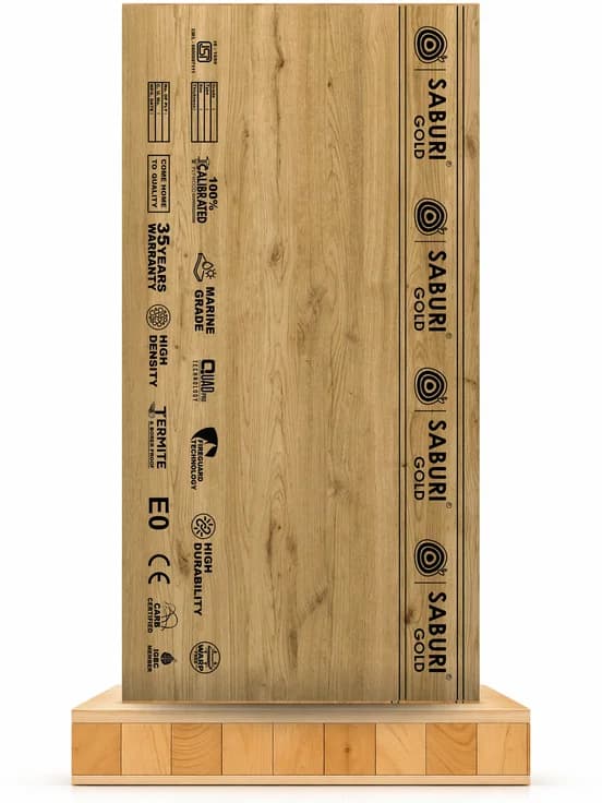 Saburi GOLD Block Board (IS: 1659) full view