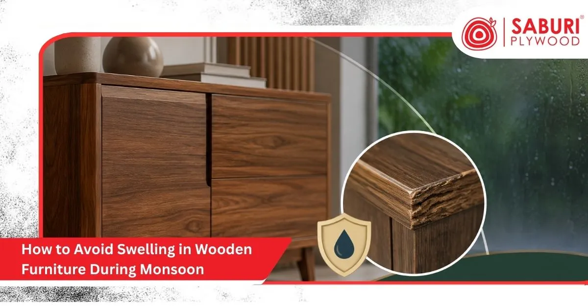 How to Avoid Swelling in Wooden Furniture During Monsoon