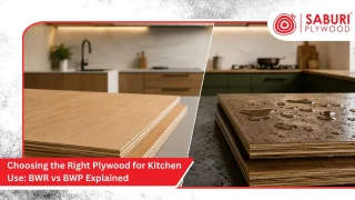 Choosing the Right Plywood for Kitchen Use: BWR vs BWP Explained
