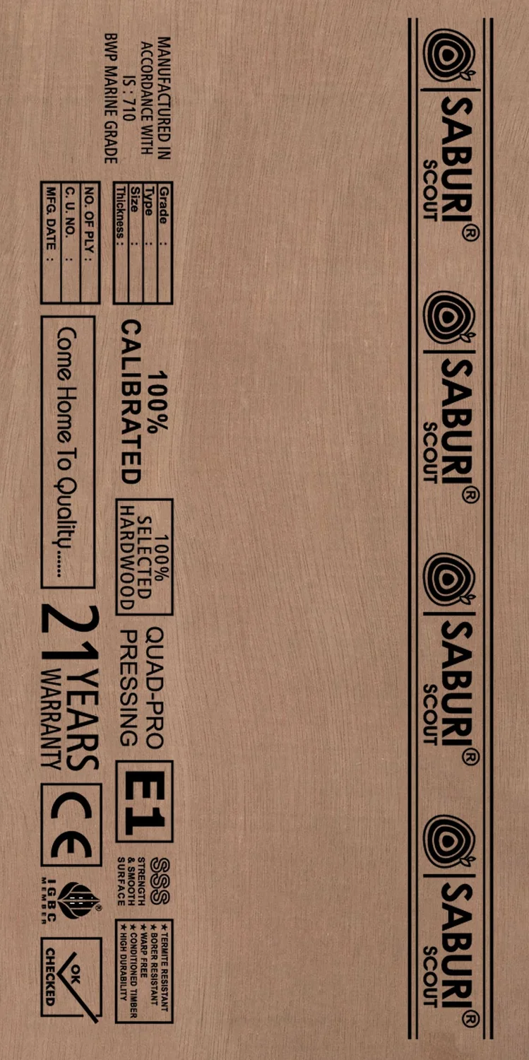 Saburi Scout 710 BWP plywood